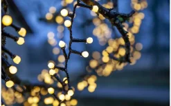 Långa Ljusslingor (11-20M)|Ljusslingor Utomhus<Star Trading Berry Mini Ljusslinga Varmvit 14m IP44