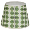 Hallbergs Berså Lampskärm Ø20cm Grön Stig Lindberg* Mönstrade Lampskärmar