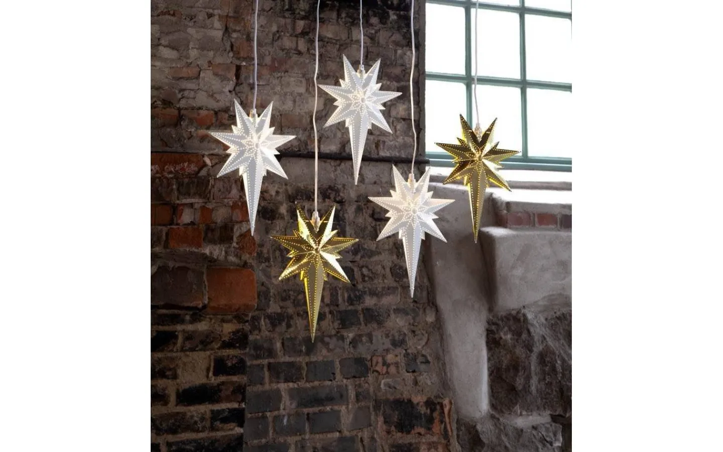 Visa Alla Julstjärnor|Julstjärnor Med Sladd<Star Trading Betlehem Julstjärna 34cm Mässing