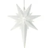 Star Trading Betlehem Julstjärna 34cm Vit* Visa Alla Julstjärnor|Julstjärnor Med Sladd