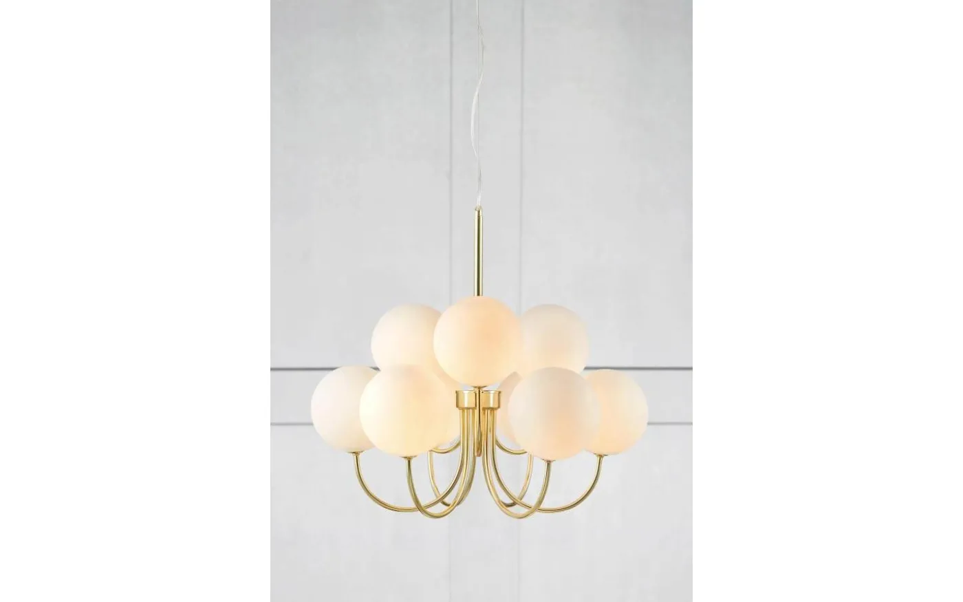 Bianco Takkrona Guld/Vit