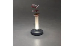 Biarritz Uppladdningsbar Bordslampa LED Mörkgrå IP54