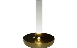 Uppladdningsbara Lampor Utomhus|Uppladdningsbara Lampor Utomhus<Konstsmide Biarritz Uppladdningsbar Bordslampa LED Guld IP54