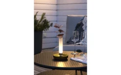 Uppladdningsbara Lampor Utomhus|Uppladdningsbara Lampor Utomhus<Konstsmide Biarritz Uppladdningsbar Bordslampa LED Guld IP54