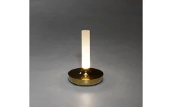 Uppladdningsbara Lampor Utomhus|Uppladdningsbara Lampor Utomhus<Konstsmide Biarritz Uppladdningsbar Bordslampa LED Guld IP54
