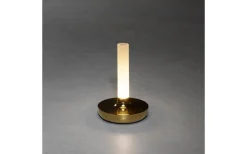 Uppladdningsbara Lampor Utomhus|Uppladdningsbara Lampor Utomhus<Konstsmide Biarritz Uppladdningsbar Bordslampa LED Guld IP54
