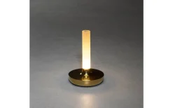 Uppladdningsbara Lampor Utomhus|Uppladdningsbara Lampor Utomhus<Konstsmide Biarritz Uppladdningsbar Bordslampa LED Guld IP54
