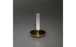 Uppladdningsbara Lampor Utomhus|Uppladdningsbara Lampor Utomhus<Konstsmide Biarritz Uppladdningsbar Bordslampa LED Guld IP54