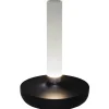 Uppladdningsbara Lampor Utomhus|Uppladdningsbara Lampor Utomhus<Konstsmide Biarritz Uppladdningsbar Bordslampa LED Svart IP54