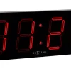 NeXtime Big D LED-klocka 51,5cm Svart* Bordsklockor