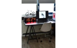 NeXtime Big D LED-klocka 51,5cm Svart* Bordsklockor