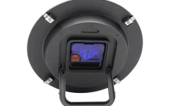 Väggklockor<NeXtime Big Stripe Mini Dome Väggklocka Ø20cm Svart