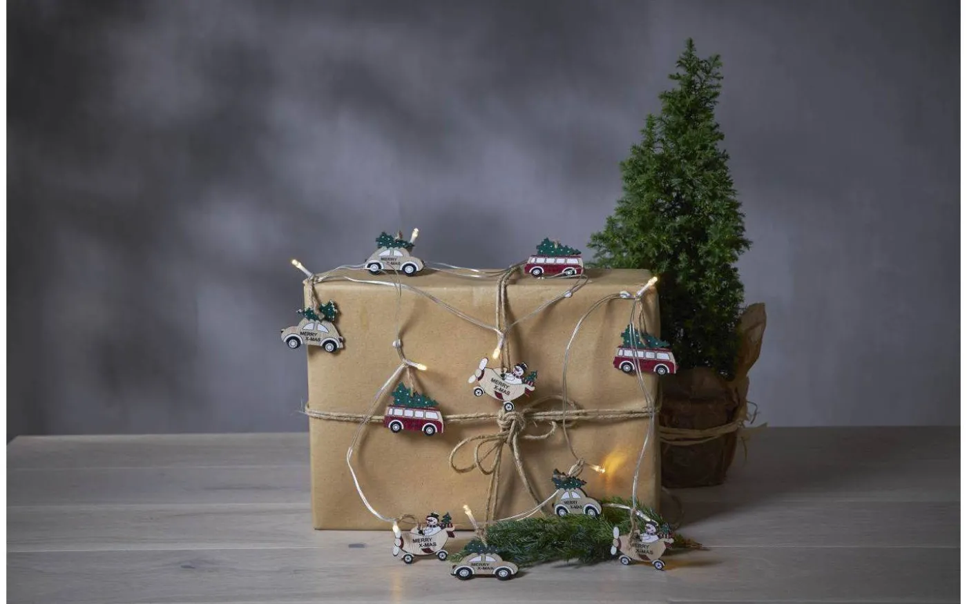 Billy Batteridriven Ljusslinga 1,8m Multifärgad Inomhus