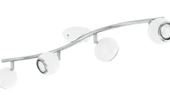 Eglo Bimeda Takspotlight 64cm GU10 LED 3000K 4x2,8W Vit* Avlånga Takspotlights|Takspot Med Minst 4 Lampor