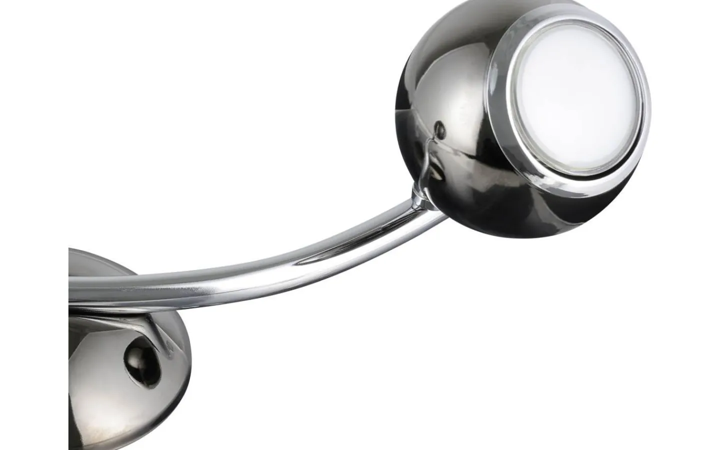 Eglo Bimeda Takspotlight 37cm GU10 LED 3000K 2x2,8W Nickel* Avlånga Takspotlights|Takspot Med 2 Lampor