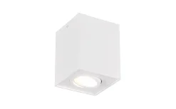 Biscuit Takspotlight 1-del GU10 mattvit