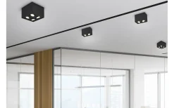 Takspot Med 2 Lampor<Trio Lighting Biscuit Takspotlight 2-delad GU10 mattsvart