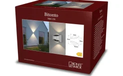 Bitonto Vägglampa LED 3000K 2x5,5W Vit IP54
