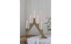 Bjurfors Adventsljusstake 48cm Ljust Trä