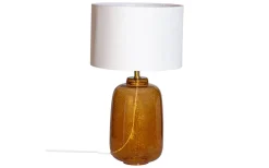 Cottex Blake Bordslampa 46cm Amber/Vit* Bordslampor