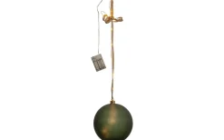 Batteri Julpynt Inomhus<Star Trading Bliss Batteridriven Glaskula 20cm Grön