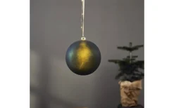 Batteri Julpynt Inomhus<Star Trading Bliss Batteridriven Glaskula 20cm Grön