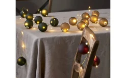 Batteri Julpynt Inomhus|Batterislingor Inomhus<Star Trading Bliss Batteridriven Ljusslinga 160cm Guld