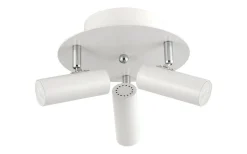 Runda Takspotlights|Takspot Med 3 Lampor<Oriva Blizz Takspotlight 3xGU10 Mini 23cm Vit