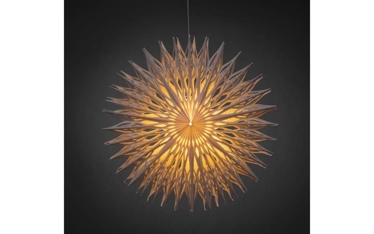 Konstsmide Blom Julstjärna 78cm Vit* Exklusiva Pappersstjärnor|Visa Alla Julstjärnor