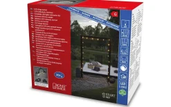 Blomsterljus Partyslinga Startset 9,5m 20L Amber utbytbar LED IP44