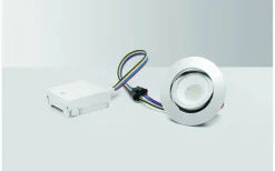 Downlights, Spotlight<Malmbergs Bluetooth LED-downlight, MD-230 Tune, RGB/CCT, 5W, Krom