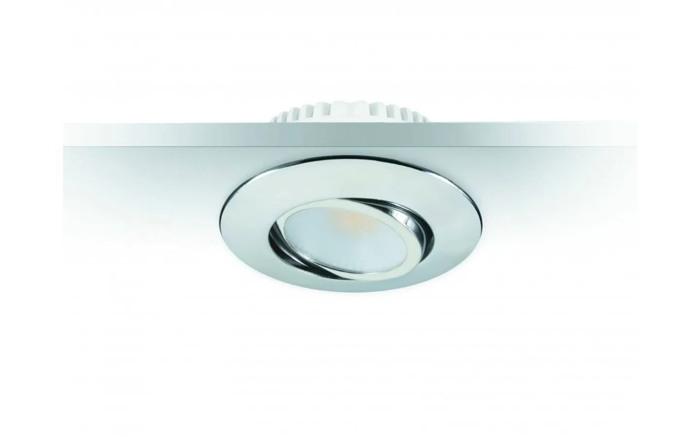Malmbergs Bluetooth LED-downlight, MD-230 Tune, 5W, Krom* Downlights, Spotlight