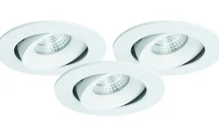 Bluetooth LED-downlightset, MD-70 Tune, 3x6W, 230V, DIM