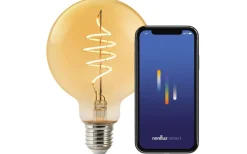 Nordlux Bluetooth Smart LED E27 Glob 95mm Amber 2200K 380lm 4,7W(35W)* Nordlux Smart Light