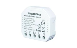 Fjärrströmbrytare<Malmbergs Bluetooth Smart Modul On/Off, 2300W / 250W LED
