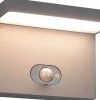 Trio Lighting Blyde hybrid solcellsdriven Vägglampa LED antracitgrå uppladdningsbar rörelsesensor IP65* Solcellslampor Vägg|Visa Alla Solcellslampor