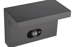 Trio Lighting Blyde hybrid solcellsdriven Vägglampa LED antracitgrå uppladdningsbar rörelsesensor IP65* Solcellslampor Vägg|Visa Alla Solcellslampor