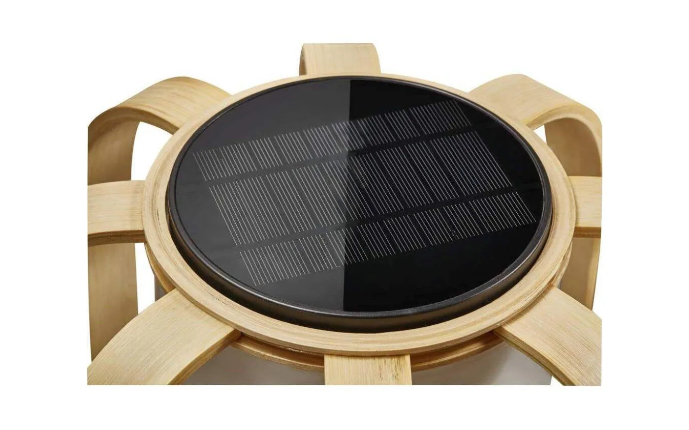 Bob Solcellslampa 30cm Bambu