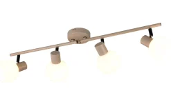 Avlånga Takspotlights|Takspot Med Minst 4 Lampor<Reality Boba Vägglampa 4-delad E14 varmbeige