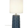 Bodil Bordslampa 45cm Blå/Naturvit