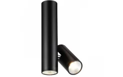 Takspot Med 2 Lampor<Rendl Bogard Twin Takspotlight Matt svart LED 2x5W 3000K