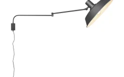 Bolder Vägglampa E27 mattsvart