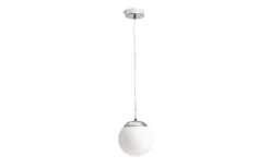 Bolly Fönsterlampa 17cm Krom/Opal IP44