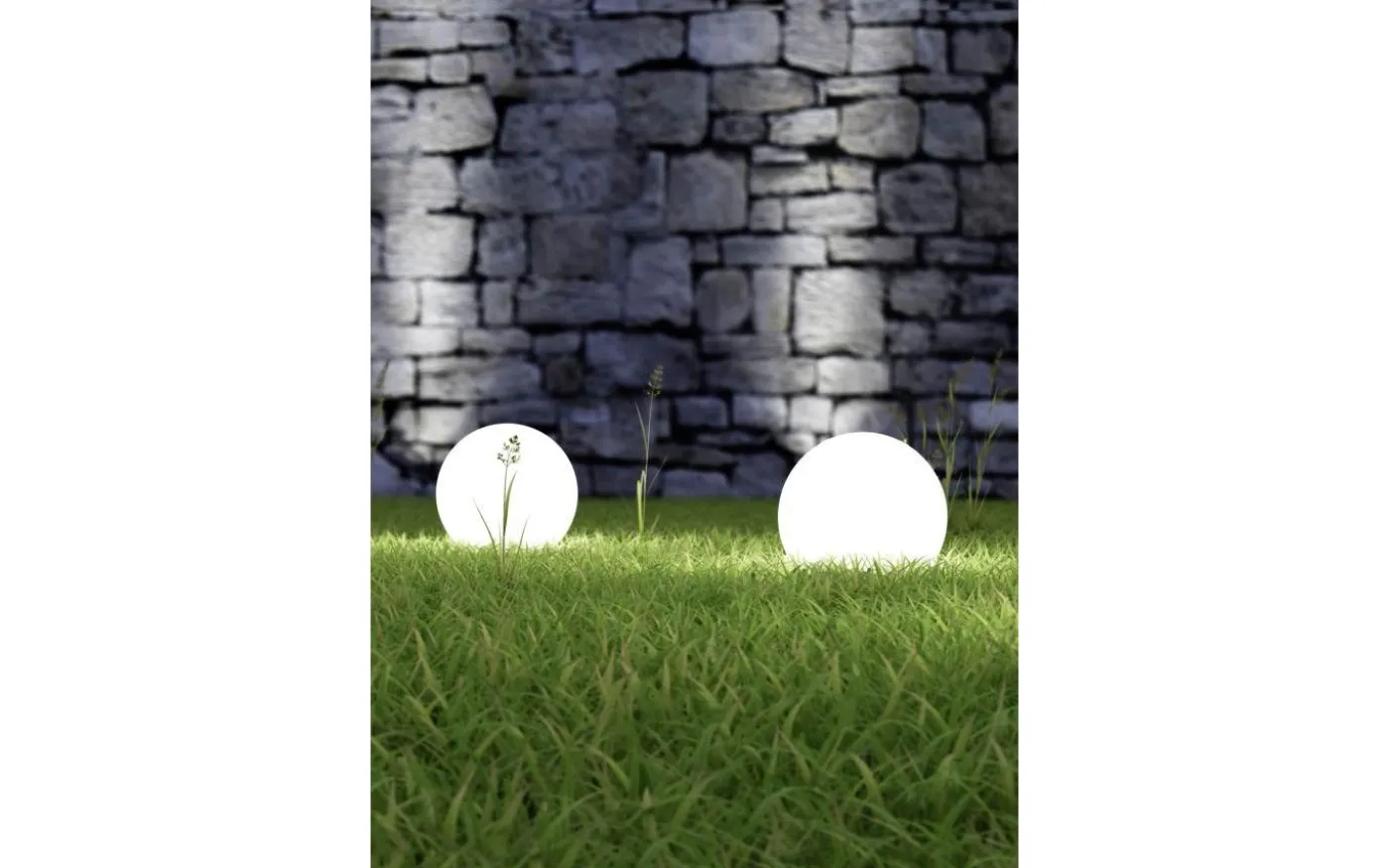 Bolo Trädgårdsboll 30cm E27 vit IP44