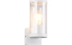 Vägglampor Utomhus<Reality Bonito Vägglampa E27 matt vit IP44
