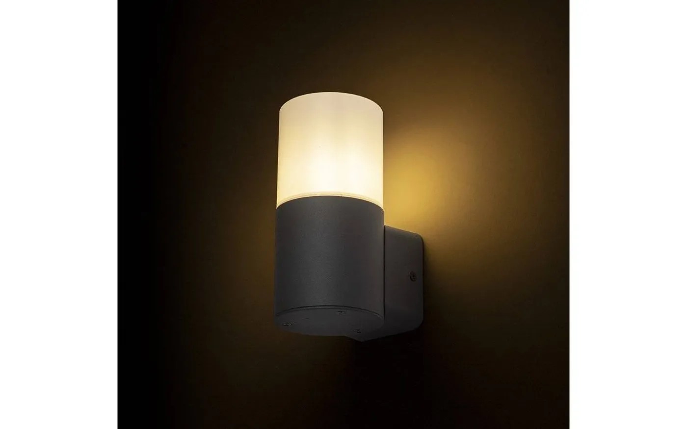 Bonnie Vägglampa Antracit/Opal IP44