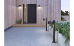 Boo Vägglampa Svartstruktur IP44