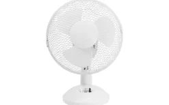 Bordsfläkt, 9-, Vit, 22W