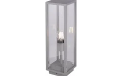 Pollare & Grindlyktor<Malmbergs Bore Markarmatur 50cm E27 Silver IP54