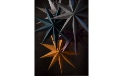 Boris Pappstjärna 70cm Mörkgrå